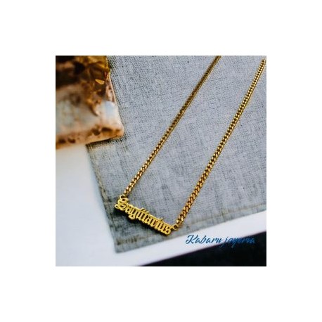 Collar acero inoxidable signo zodiacal Sagitario