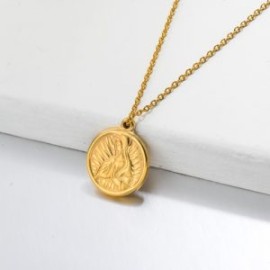 Collar dorado Maria Acero inoxidable 316L