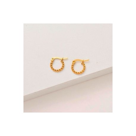 Aretes trensados 13 mm Acero inoxidable 316L