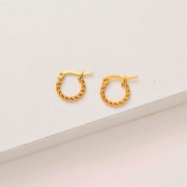 Aretes trensados 13 mm Acero inoxidable 316L