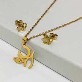 Conjunto económico acero inoxidable tres símbolos