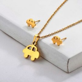 Conjunto económico acero inoxidable moda Car